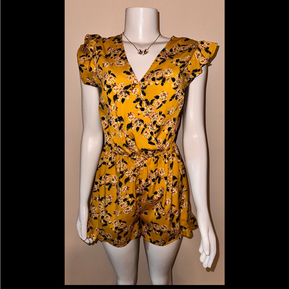 Floral romper-summer